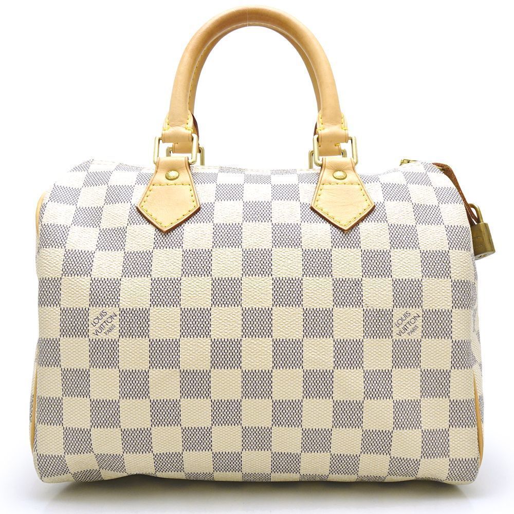 Louis Vuitton Damier Azur Speedy 25 Shoulder Bag